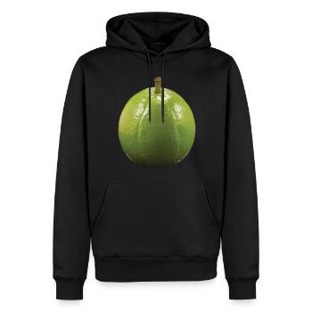 Guave Frucht Geschenk - Männer Premium Bio Hoodie - Schwarz - Vorne - Nico (187cm)