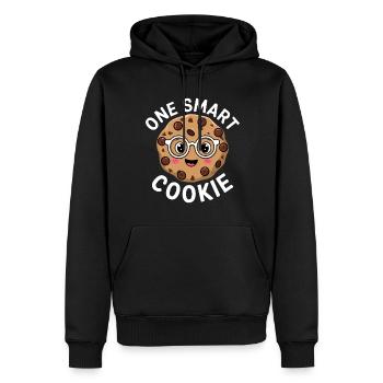 Cookies Spruch Schoko Kekse Lustig Cookie Geschenk - Männer Premium Bio Hoodie - Schwarz - Vorne - Nico (187cm)