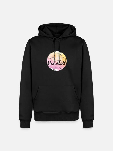 Handball is everything - Men’s Premium Organic Hoodie - black