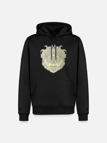 Barong - Indonesia - Bali - Men’s Premium Organic Hoodie - black
