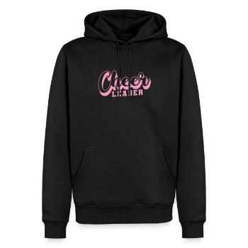 Cheer Leader tanzen Sport turnen anfeuern College - Männer Premium Bio Hoodie - Schwarz - Vorne - Nico (187cm)