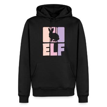 11. Geburtstag Mädchen 11 Jahre Kaninchen Hase - Männer Premium Bio Hoodie - Schwarz - Vorne - Nico (187cm)