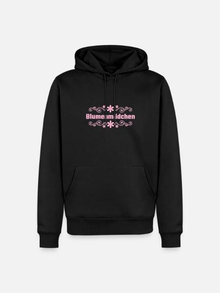 Blumenmädchen Streukörbchen Hochzeit - Männer Premium Bio Hoodie - Schwarz
