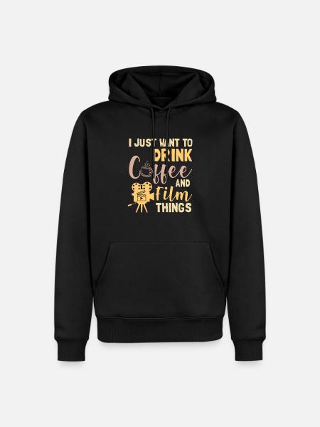 Films Film Studies Gift - Men’s Premium Organic Hoodie - black