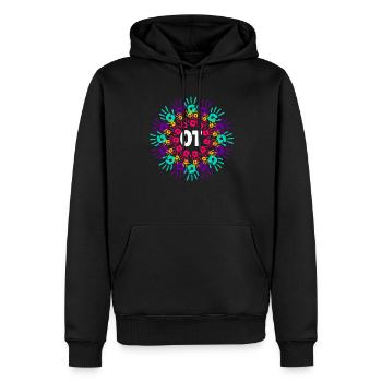 Occupational therapy Occupational therapist Occupational therapist - Men’s Premium Organic Hoodie - black - Front - Nico (187cm)
