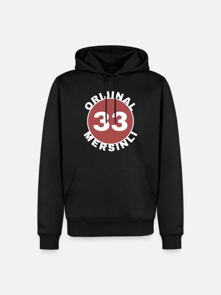 Mersin - Männer Premium Bio Hoodie - Schwarz
