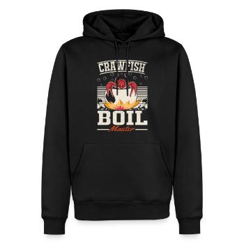 Krebse kochen Meister Flusskrebsfresser - Männer Premium Bio Hoodie - Schwarz - Vorne - Nico (187cm)