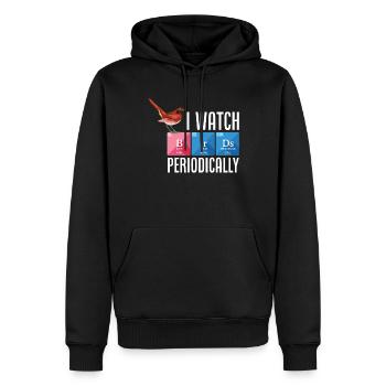 Vogel Liebhaber Vögel Vogelbeobachter Geschenk - Männer Premium Bio Hoodie - Schwarz - Vorne - Nico (187cm)