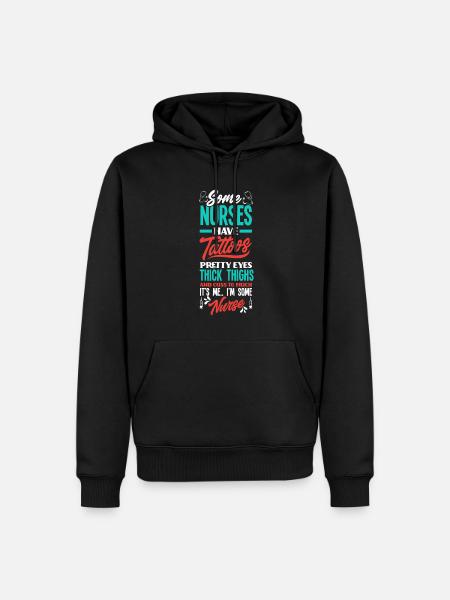 Nurse Nurse - Men’s Premium Organic Hoodie - black