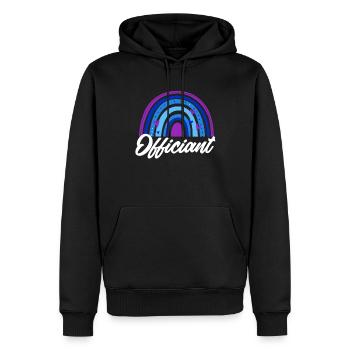 Standesbeamter Standesbeamtin Hochzeit - Männer Premium Bio Hoodie - Schwarz - Vorne - Nico (187cm)