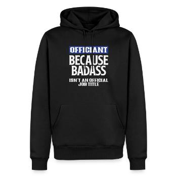 Standesbeamter Standesbeamtin Hochzeit - Männer Premium Bio Hoodie - Schwarz - Vorne - Nico (187cm)