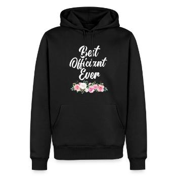 Standesbeamter Standesbeamtin Hochzeit - Männer Premium Bio Hoodie - Schwarz - Vorne - Nico (187cm)
