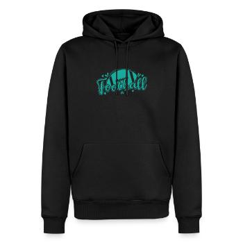 Football America Sport Touchdown États-Unis - Sweat à capuche Premium bio Homme - noir - Devant - Nico (187cm)