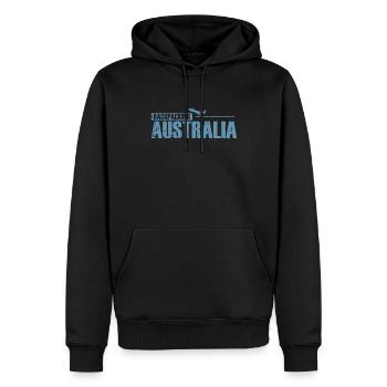 Backbacking Australie Sydney Aventure - Sweat à capuche Premium bio Homme - noir - Devant - Nico (187cm)