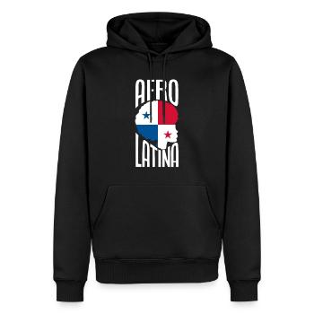 Lustiges Panama Panamaer Panamaerin Geschenk - Männer Premium Bio Hoodie - Schwarz - Vorne - Nico (187cm)