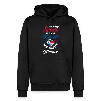 Lustiges Panama Panamaer Panamaerin Geschenk - Männer Premium Bio Hoodie - Schwarz - Vorne - Nico (187cm)