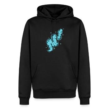 Serpent Reptile Signe du Zodiaque Animal Zoo - Sweat à capuche Premium bio Homme - noir - Devant - Nico (187cm)