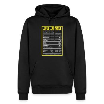 Jiu Jitsu Jiu Jitsu Jiu Jitsu - Männer Premium Bio Hoodie - Schwarz - Vorne - Nico (187cm)