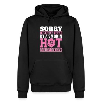 Tut Mir Leid, Dass Ich Bereits Von Einer Smokin - Männer Premium Bio Hoodie - Schwarz - Vorne - Nico (187cm)