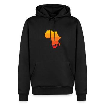 Afrika Löwe Zoo Raubtier König Safari - Männer Premium Bio Hoodie - Schwarz - Vorne - Nico (187cm)
