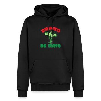 Drinko de Mayo Cinco de Mayo Holiday Mexico - Men’s Premium Organic Hoodie - black - Front - Nico (187cm)