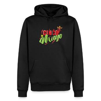 Cinco de Mayo Feiertag Mexiko Amerika - Männer Premium Bio Hoodie - Schwarz - Vorne - Nico (187cm)