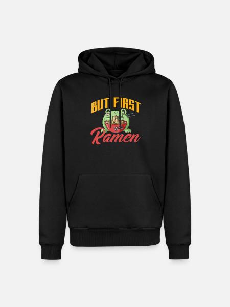 Funny Ramen Lover Gift - Men’s Premium Organic Hoodie - black