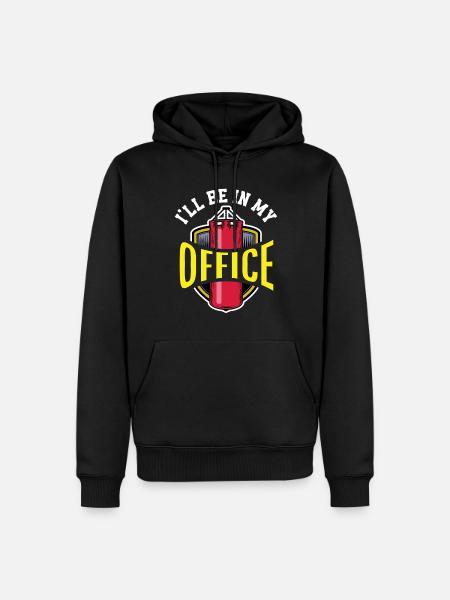 Funny Boxing Boxer Gift - Men’s Premium Organic Hoodie - black
