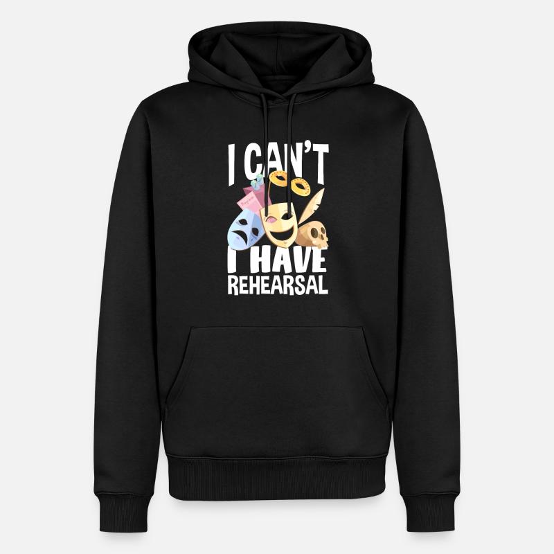 Drôle Acteur Actrice Cadeau - Sweat à capuche Premium bio Homme - noir