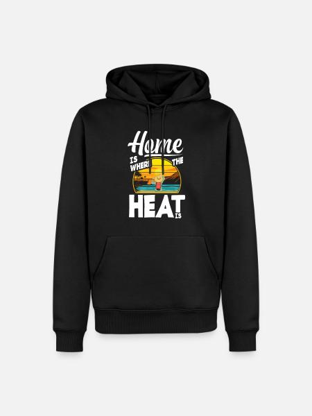 Florida - Men’s Premium Organic Hoodie - black