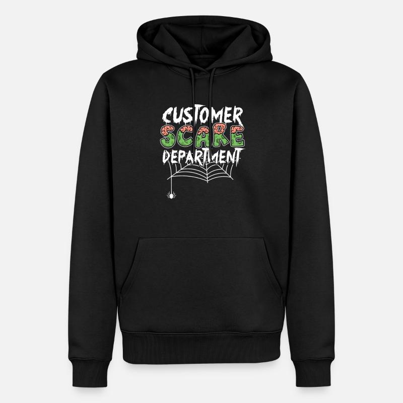 Kundendienst Der Kundendienstabteilung - Männer Premium Bio Hoodie - Schwarz
