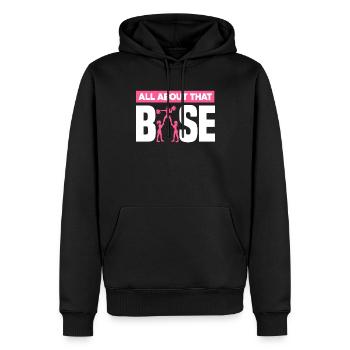 Drôle de pom-pom girl Cheerleading Cadeau - Sweat à capuche Premium bio Homme - noir - Devant - Nico (187cm)