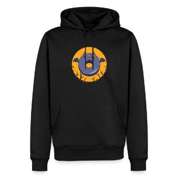 Donut Bat Spooky Halloween-kostüm-halloween-party - Männer Premium Bio Hoodie - Schwarz - Vorne - Nico (187cm)