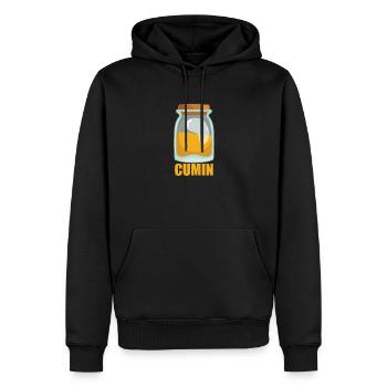 Cumin Gewürz Geschmack Essen Kochen - Männer Premium Bio Hoodie - Schwarz - Vorne - Nico (187cm)