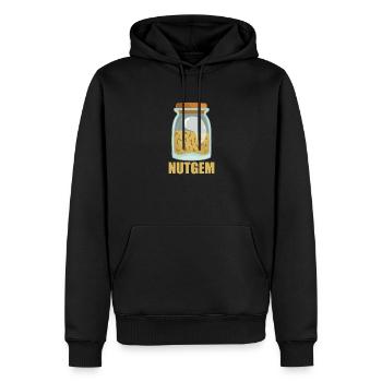 Nutgem Gewürz Geschmack Essen Kochen - Männer Premium Bio Hoodie - Schwarz - Vorne - Nico (187cm)