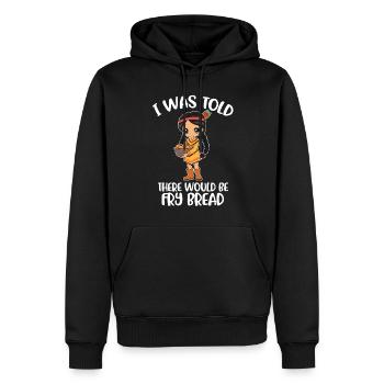Frybread Ureinwohner Amerikas Geschenk - Männer Premium Bio Hoodie - Schwarz - Vorne - Nico (187cm)