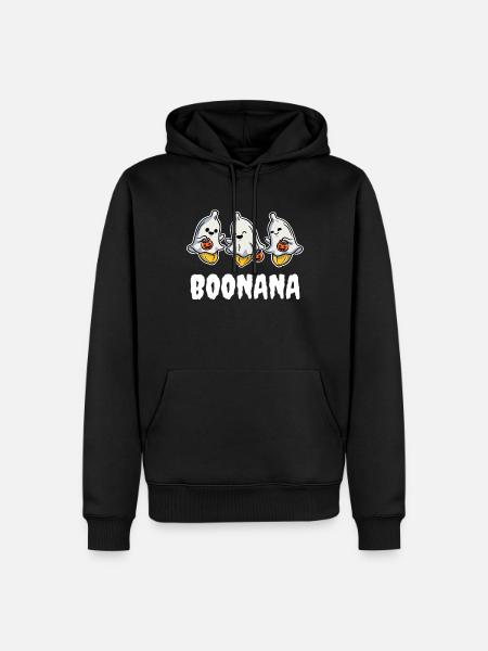 Boonana Geist Geschenk - Männer Premium Bio Hoodie - Schwarz