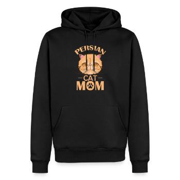 Persian Cat Mom Hauskatze Haustier Rasse - Männer Premium Bio Hoodie - Schwarz - Vorne - Nico (187cm)