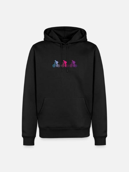 Bicycles Fitness Sport - Men’s Premium Organic Hoodie - black