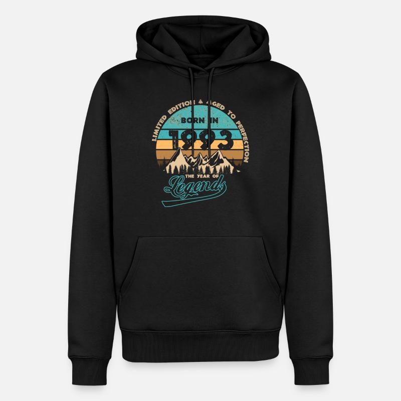 Légendes 1993 - Sweat à capuche Premium bio Homme - noir