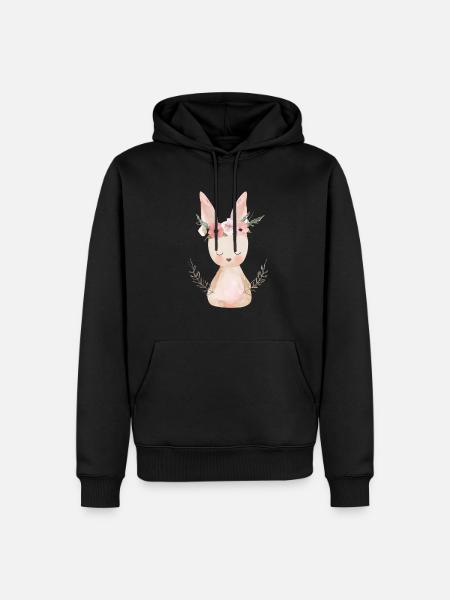 Cute Easter - Men’s Premium Organic Hoodie - black