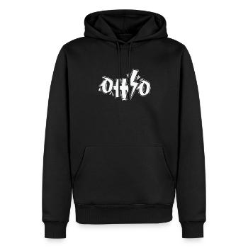 Ohio États-Unis Amérique État - Sweat à capuche Premium bio Homme - noir - Devant - Nico (187cm)