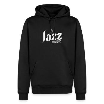 Jazz Music Musik Saxophon Improvisiert - Männer Premium Bio Hoodie - Schwarz - Vorne - Nico (187cm)