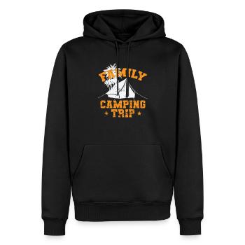 Family Camping Trip Holiday Freedom - Men’s Premium Organic Hoodie - black - Front - Nico (187cm)