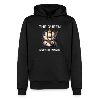 Katzenliebhaber Kätzchen - Männer Premium Bio Hoodie - Schwarz - Vorne - Nico (187cm)