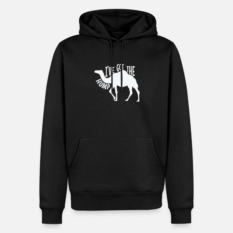 J’ai le dromadaire à bosse - Sweat à capuche Premium bio Homme - noir