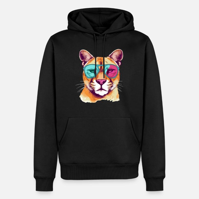 Gring der - Männer Premium Bio Hoodie - Schwarz