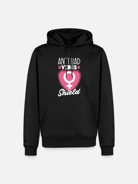 Féminisme Féministe - Sweat à capuche Premium bio Homme - noir