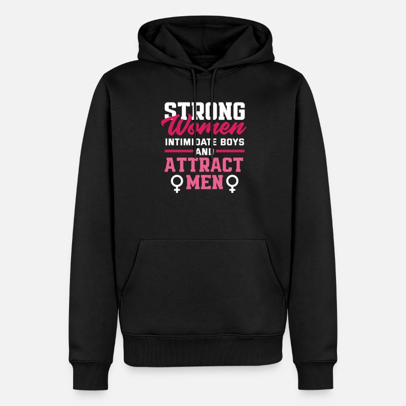 Féminisme Féministe - Sweat à capuche Premium bio Homme - noir