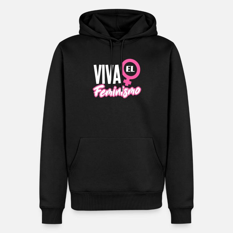 Féminisme Féministe - Sweat à capuche Premium bio Homme - noir